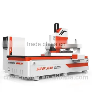 3d Cnc Wood Carving Machine for Wood Design With Auto Changer thumbnail-3