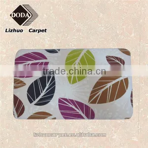 Cheap Newest Cheap Decorative Painting Non Slip Modern Toilet Bath Mat Set thumbnail-1