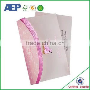 High Quality Laser Cut Wedding Custom Greeting Cards thumbnail-6