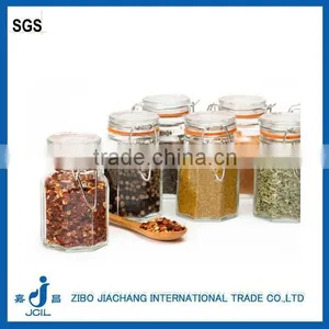 Octagon Mini Glass Jars for Candy thumbnail-1