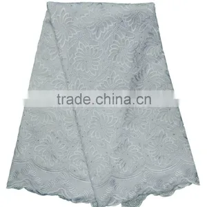2015 Wholesale China Swiss Cotton Voile Lace Fabric H56-6 thumbnail-1