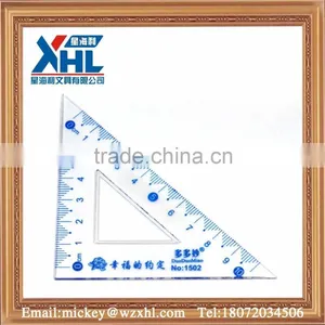 15CM Warmly Design Lovely Packaging Triangle Scale Ruler thumbnail-5