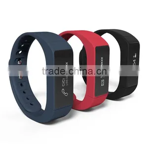 2016 I5 Plus Smart Bluetooth 4.0 Watch IP67 Sleep Monitoring Sports Tracking Wristband Call Message Reminding Sedentary Alert thumbnail-1