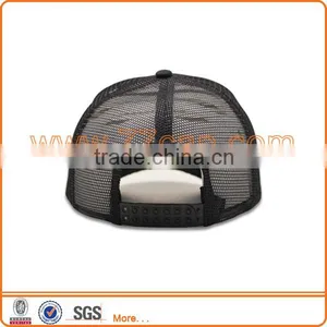 Custom 5 Panel Mesh Cotton Fabric Trucker Cap thumbnail-2
