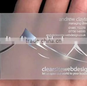 Mainstream Customize Transparent Playing Cards thumbnail-3