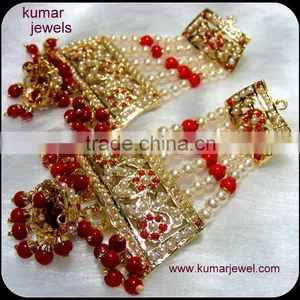 Traditional Jadau Earrings thumbnail-1