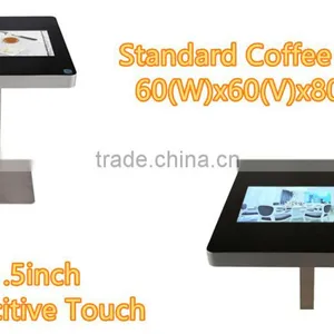 Catering Design Table, Wifi Waterproof HD LCD Interactive Multi Touch Screen Table thumbnail-1