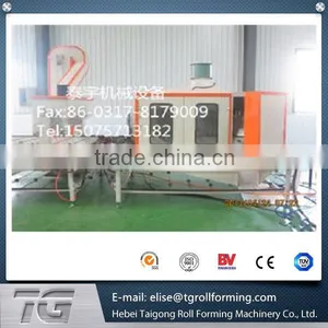 Roof Machine Popular in Africautomatic Corrugated Glazed Tile Stable Roof Stone Coated Roll Forming Machine thumbnail-1