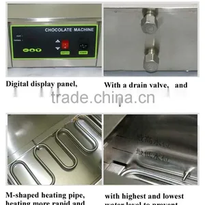 Size:36*33*12CM One Lattice Electric Small Chocolate Tempering Machine With CE ROHS Certification, Machine to Melt Chocolate thumbnail-2