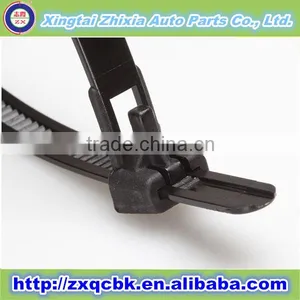 UV Protect Black Nylon Zip Ties Fire-proof UL94 Releasable Cable Tie thumbnail-1