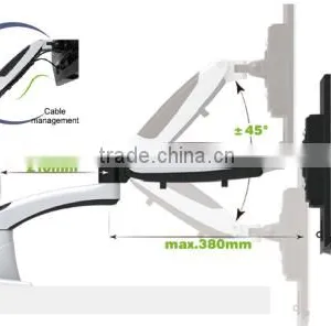 Gas Spring Laptop Desk Arm Monitor Arm Mount Monitor Mount thumbnail-2