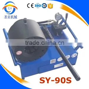 Manual Control Way Wire Rope Hydraulic Hose Crimping Machine Tube thumbnail-1