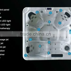 Portable Whirlpool for Bathtub / Outdoor Whirlpool Equipment thumbnail-1