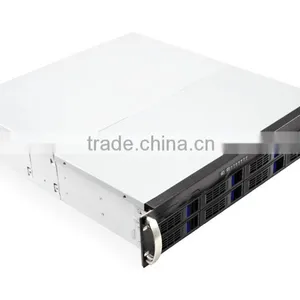 EDNSE 2U 8bays Storage Server Case, Hotswap Chassis, Hotswap Fanwall thumbnail-2
