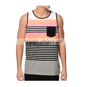 Custom Wholesale Printing Mens Tank Top thumbnail-5