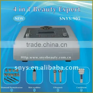 Diamond Peeling; Ultrasonic ;cool & Warm Hammer; Skin Scrubber Dermabrasion Machine (SNYS-905) thumbnail-1