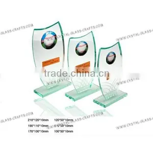 High Quality Jade Glass Trophy For Business Gifts As Glass Trophy Award thumbnail-1