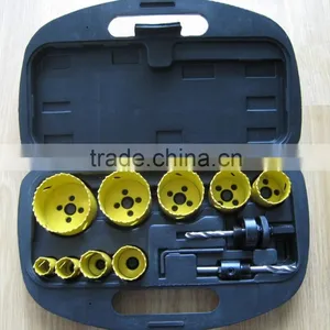 12 PCS Bi-metal Hole Saw Set thumbnail-1