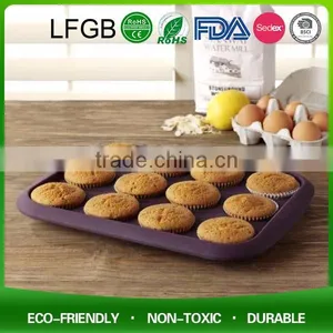 Cupcake Baking Pan Cake Moulds Muffin Tins Silicone Baking Cups thumbnail-2