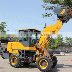 2.5tons Chinese Small Construction Machine, Front End Wheel Loader HydraulicLoading Shovels With Low Price Hot Sale thumbnail-3