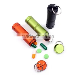 EDC Camping Waterproof Sealed Pill Storage Case thumbnail-2