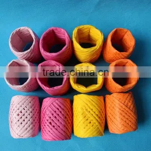 Colorful Paper Twist Twinefor Packing,decorating,gardening,party,paper Twine Necklace Display thumbnail-2