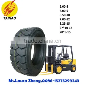 5.00-8 6.00-9 6.50-10 7.00-12 8.25-15 27*10-12 28*9-15 Forklift Tire Pneumatic Tire thumbnail-4