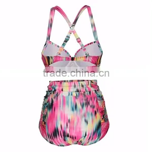 Plus Size Sexy Open Girl Monokini Swimwear thumbnail-5