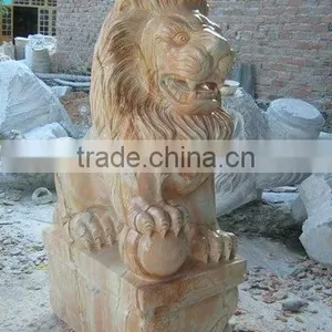 Marble Lion Statues thumbnail-1