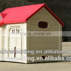 Customized HDPE Plastic Rabbit Hutch Cat House Dog Kennel Guinea Pig House thumbnail-1