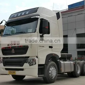 High Quality HOWO T7H Tractor Truck Head 480hp 6X2 thumbnail-4