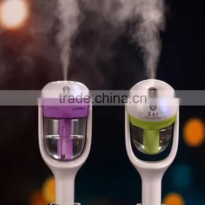 Newest Mini Car Steam Aromatherapy Humidifier Air Purifier Aroma Diffuser Auto Mist Maker Fogger DC12V thumbnail-3