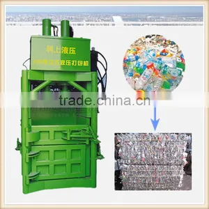 120T Hydraulic Vertical Scrap PET Plastic Bottle Baler thumbnail-1