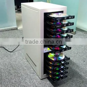 High Quality Original 1 to 1 - 11 Targets Port CD DVD Duplicator Tower Duplicator thumbnail-3