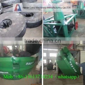 High Efficiency Gold Ore Milling Wet Pan Mill With Installation Service thumbnail-6