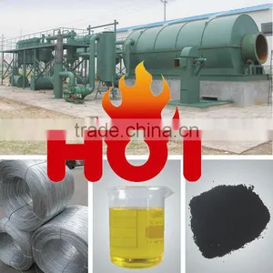 2012 Doing New 5/6/8/10T Scrap Waste Tyres and Plastic Pyrolysis Oil Plant thumbnail-1