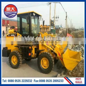 Wheel Loader China ZL-916 Front End Loader Mini Wheel Loader thumbnail-1