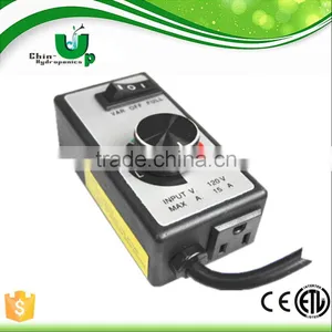 1500w Variable Fan Speed Controller for Hydroponics Inline Duct Exhaust Control thumbnail-2