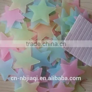 Glow in the Dark Stars Stickers [100 Stars] - Premium Quality Vinyl Wall Decor Decals Set For Baby Kids Room Bedroom Wall Ceilin thumbnail-2