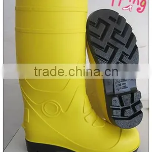 Pvc Light Yellow High Safety Boots thumbnail-6