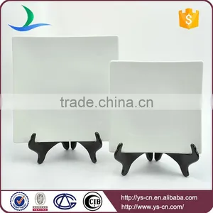 Porcelain White Square Shape Wholesale Dinner Plates thumbnail-1