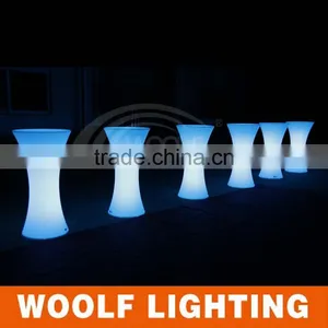 Hotsales Cheap Cocktail Table Illuminated LED Club Furnishing thumbnail-3