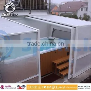 Perfect Swim Pool With Air Jets Above Ground Endless Swimming Pool thumbnail-5