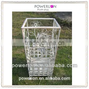 Wholesale Vintage Outdoor Wrought Irons Metal Umbrella Holder thumbnail-2