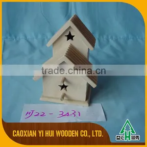 Good Quality Custom New Design Wooden Bird House thumbnail-5