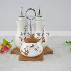 Hot Sale High Quality 2015 New Style Magnesia Porcelain Canisters/pepper Bottle Sets/3pcs Pepper Shakers Sets thumbnail-2