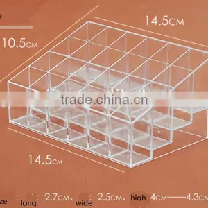 24 Lattices Plastic Lipstick Cosmetic Storage Rack thumbnail-3