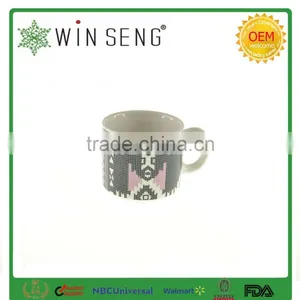 Porcelain Ceramic Coffee Mug Cup With Ring thumbnail-1