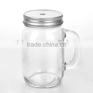 Metal Cap Material and Glass Body Material Mason Jars thumbnail-3