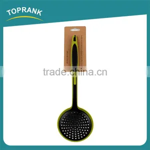 Kitchen Utensils Long Handle Heat Resistant Silicone Kitchen Mesh Strainer thumbnail-3